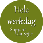 Support van Sofie hele werkdag